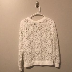 Spring Lace Sweater